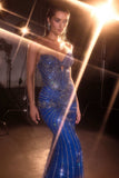 Ladivine KV1139 Strapless Sweetheart Beaded Bodice Mermaid Gown