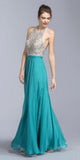 CLEARANCE - Aspeed L2061 A-line Long Formal Dress Halter Open-Back (Size XXS)
