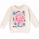 Boho Reindeer Christmas Shirt -  Long Sleeve Tees & Sweatshirts
