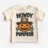 Howdy Pumpkin Western Halloween Shirt - Halloween Tee