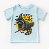 Season Of The Witch Raccoon Halloween Shirt - Halloween Tee - MU93