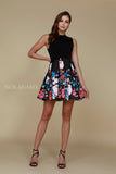 CLEARANCE - Nox Anabel Q606 Floral Print Design Dress (Size XL)