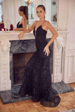 Nox Anabel R282-1 Mermaid Long Dress Corset Open-Back
