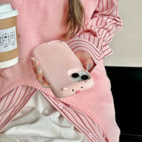 Funny Pink Pig Soft Silicone Phone Case