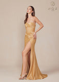 Nox Anabel T1489 Dress Long Strapless Fitted Evening Gown