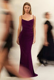 Astee T2008 Fitted Spaghetti Strap Open Back with Lace Detail Gown