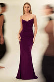Astee T2008 Fitted Spaghetti Strap Open Back with Lace Detail Gown