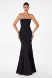 Astee T2010 Fitted Strapless Mermaid Gown