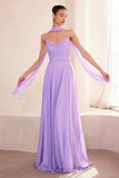Ladivine Amoris T703 Dress Strapless A-Line Bridesmaid Gown