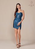 Nox Anabel T867 Dress Strapless Sweetheart Fitted Short Cocktail