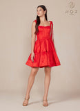 Nox Anabel T869 Dress A-Line Semi Sweetheart Ribbon Straps