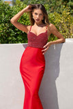 Ladivine Amoris T9002 Long Fitted Embellished Bodice Formal Gown