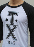 Texas 1845 Baseball Jersey - Sale