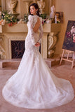 Andrea & Leo WL036 Dress Long Sleeve Lace Mermaid Bridal Gown