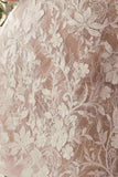 Andrea & Leo WL084 Strapless Short Lace Midi Wedding Dress