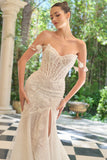 Andrea & Leo WL099 Romantic Fitted Wedding Gown Off Shoulder
