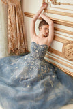 Andrea & Leo A0890 Constellation Dream Strapless Long Dress