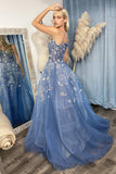 Andrea & Leo A0890 Constellation Dream Strapless Long Dress
