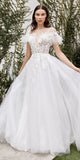 Andrea & Leo A1070W Maurelle A-Line Wedding Gown
