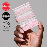 Glamnetic - Soulmate Energy Press-On Nails | Short Almond Pink Magnetic