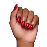 Glamnetic - Classic Red Press-On Nails | Short Almond Holiday SolidNails