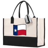Texas Cotton Canvas Tote Bag TX Travel Vacation Tote Employee and Client Gift Wedding Favor Birthday Welcome Tote Bag Bridesmaid Gift