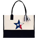 Texas Cotton Canvas Tote Bag TX Travel Vacation Tote Employee and Client Gift Wedding Favor Birthday Welcome Tote Bag Bridesmaid Gift