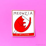 Meowzia Boxed Wine Cat Vinyl Sticker