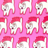 Hissy Miss Angry Cat Vinyl Sticker