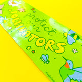 Protect Our Pollinators Vinyl Bumper Sticker - Nature Bug Lover Entomology Gift
