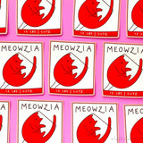 Meowzia Boxed Wine Cat Vinyl Sticker