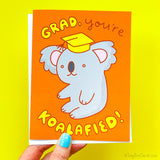 Koala Graduation Card "You're Koalafied!"