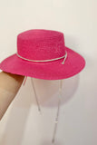 Bling Boater Straw Hat