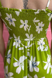 Lily Chartreuse Maxi Dress