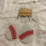 Randans’ Sports Resin & Glitter Earrings