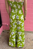 Lily Chartreuse Maxi Dress