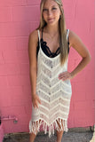 Beach Bleached Cover Up Dress