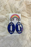 Randans’ Sports Resin & Glitter Earrings