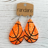 Randans’ Sports Resin & Glitter Earrings