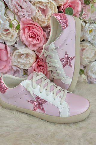 Barbie Pink Star Sneakers