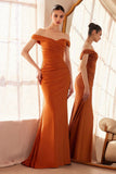 Ladivine Amoris T402 Dress Off the Shoulder Fitted Gown
