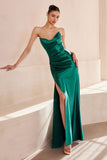 Ladivine Amoris T704 Dress Off the Shoulder Fitted Gown