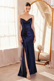 Ladivine Amoris T704 Dress Off the Shoulder Fitted Gown