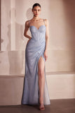 Ladivine Amoris T707 Dress Strapless A-Line Bridesmaid Gown
