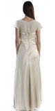 CLEARANCE - Cinderella Divine 7302 Long Dress Chiffon Cap Sleeve (Size M)