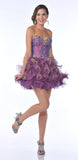 CLEARANCE - Cinderella Divine 1833 Ruffle Layer Tulle Skirt Dress (Size 4)