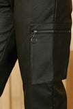 Rooney Ultra High Rise Faux Leather Joggers