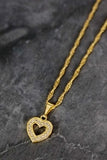 18k Heart Necklace