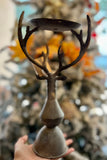 Mud Pie Large Deer Candle Holder