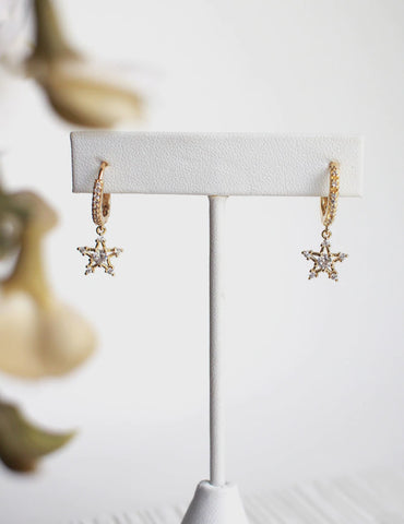 Hanging Star Earrings